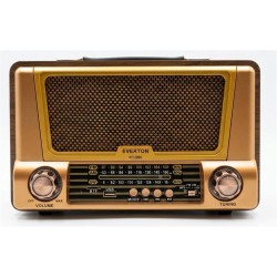 Everton Rt-580  Bluetooth Fm-Usb-Tf-Aux Şarjlı Nostaljik Radyo