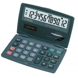 Casio SL-220TE 12 Hane Cep Tipi Kapaklı Hesap Makinesi