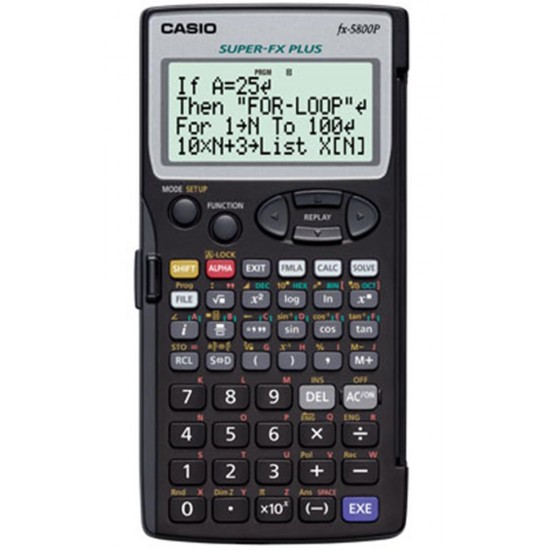 Casio FX-5800P Programlanabilir Bilimsel Fonksiyonlu Hesap Makinesi