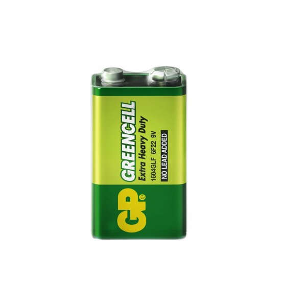 GP Greencel 9V Çinko Pil 10lu Paket GP1604G-S1