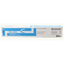 Kyocera TK-895C Cyan Mavi Orjinal Fotokopi Toneri FS-C8020-8025-8520-8525 6.000 Sayfa