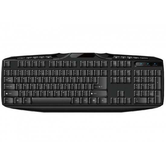 Everest KB-250U Siyah Q Usb Kablolu Multimedya 116 Tuşlu Klavye
