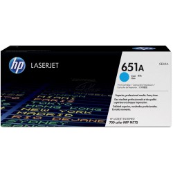 HP 651A Cyan Mavi 16.000 Sayfa Toner CE341A