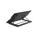 Frisby FNC-35ST Standlı Notebook Soğutucu 1 Port Usb 10"- 17" boyutunda notebooklar için uygundur