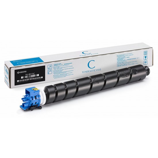 Kyocera TK-8515C Cyan Mavi Orjinal Fotokopi Toneri Taskalfa 5052ci-5053ci-6052ci-6053ci 20.000 Sayfa