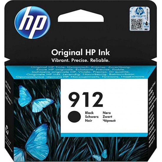 HP 912 Black Siyah Kartuş 3YL80A HP 912 Black Siyah Kartuş 3YL80A