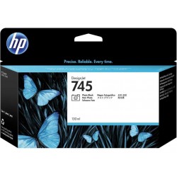 HP 745 Photo Black Fotoğraf Siyah 130ML Plotter Kartuşu F9J98A