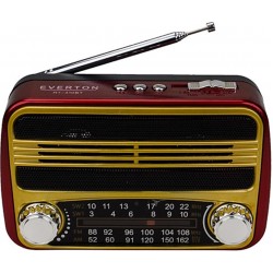 Everton Rt-310bt Bluetooth Fm-Usb-Tf Card- Şarjlı  Nostaljik Radyo