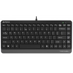 A4 Tech FK11 Q Usb Kablolu Mm Mini Gri Siyah Klavye