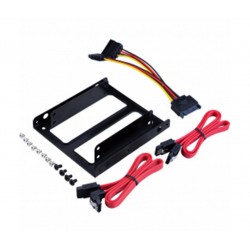 Akasa AK HDA03 2 x  2,5" HDD 3.5" Adaptör + Sata Kablo Seti