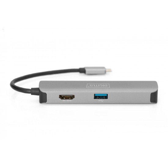 Digitus DA-70891 USB Tip C 5Port (USB-C™ Dock, 5 Port)x USB 3.0 port
2 x Kart okuyucu (SD-Mic
