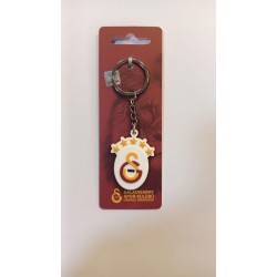 PİOLENT GSSILD26001 SİLİKON ANAHTARLIK GALATASARAY 5 YILDIZ ARMA