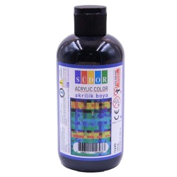 SÜDOR SD1008-14 AKRİLİK 250ML SİYAH
