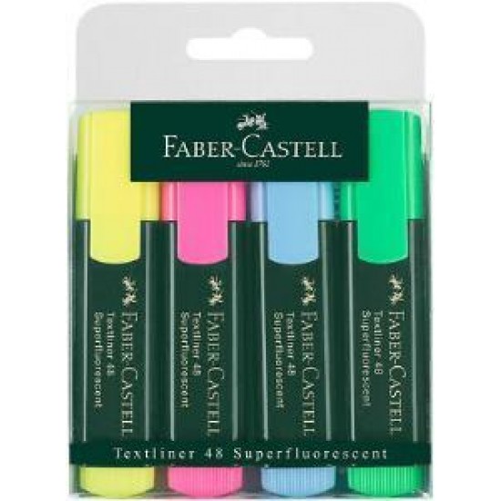 FABER FOSFORLU KALEM MAT GÖVDE 4LÜ 154804