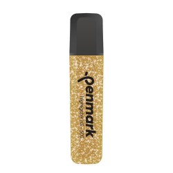 PENMARK HS505 13 METALİK SİMLİ FOSFORLU KALEM GOLD