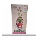 DOSTOYS 113-17-24-6 BLOK ÇİÇEK TÜYLÜ DAMKORUĞU