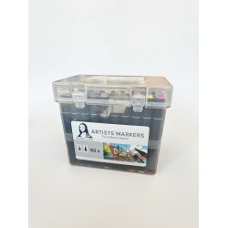 SÜDOR TM1-60 MONALİSA TOUCH BLACK MARKÖR 60 RENK