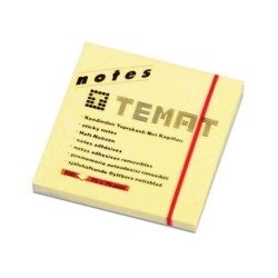 TEMAT 10483 YAP.NOT KAĞIDI 75X75 SARI