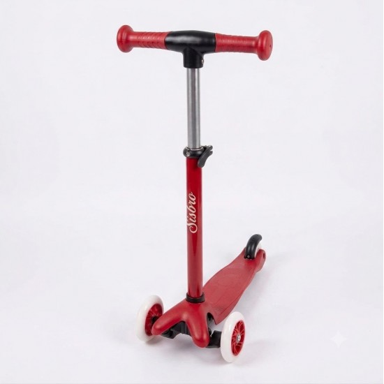SİSBRO GALAXY IŞIKLI MİNİ SCOOTER KIRMIZI