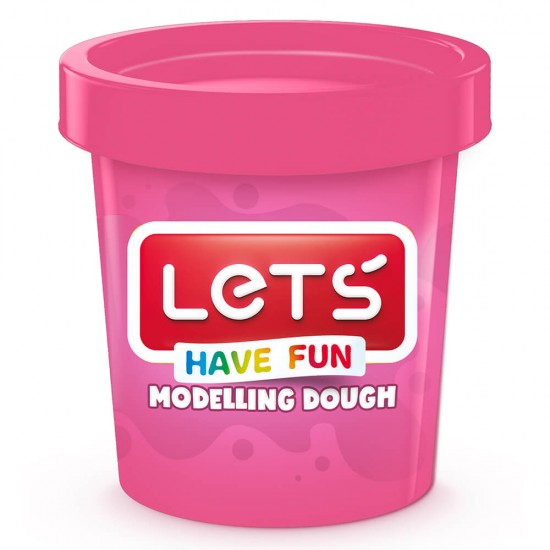 LETS L8340-7 TEK RENK OYUN HAMURU 150GR PEMBE