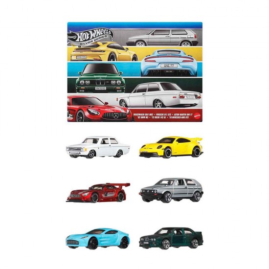 MATTEL JLB25 HOT WHEELS EURO STYLE ÇOKLU ARAÇ SETİ