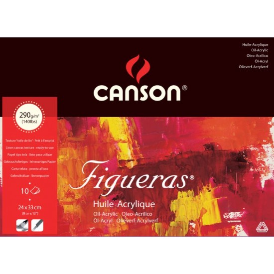 CANSON C200857221 FIGUERAS 2 COLLEGE BLOK 24X33 290GR10YP