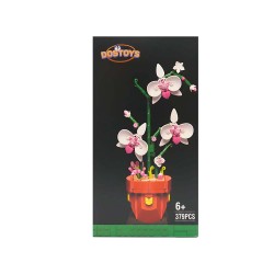 DOSTOYS 06289-116-10 BLOK ÇİÇEK KELEBEK ORKİDE