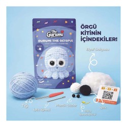 THE GURUMİ TG001 AHTAPOT ÖRGÜ ÖĞRENME KİTİ