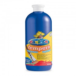 CARİOCA 40430-17 TEMPERA BOYA YIKANABİLİR 1000ML KOYU MAVİ