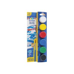CARİOCA 40433 TEMPERA BOYA SÜPER YIKANABİLİR 25MLX6 RENK