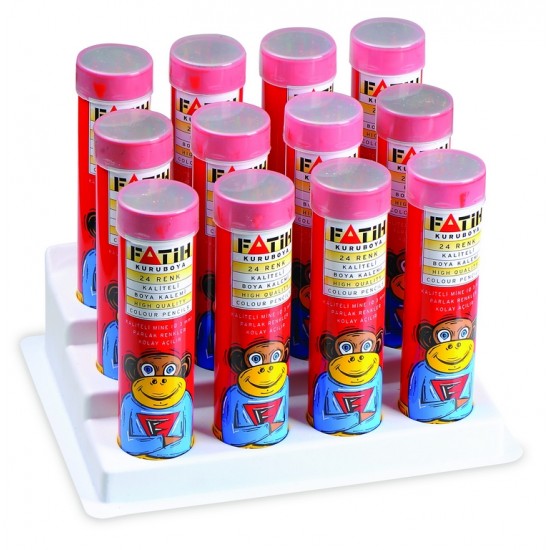 FATİH 33224 KURUBOYA 24 RENK METAL TÜP