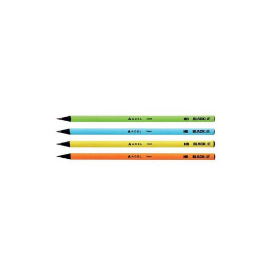 ADEL NEON KURŞUN KALEM HB 72Lİ 000045