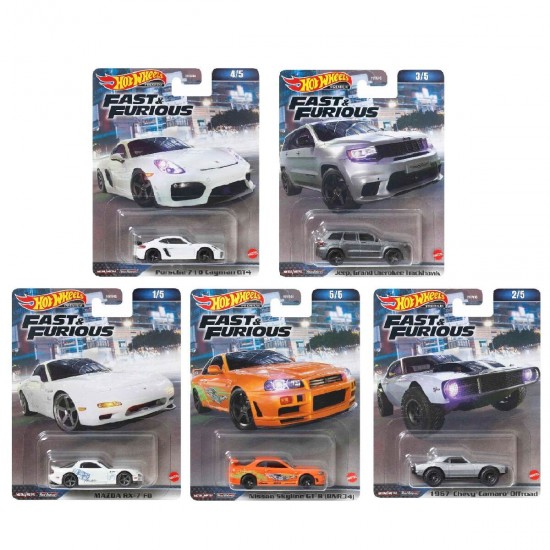 MATTEL HNW46 HOT WHEELS FAST&amp;FURİOUS PREMİUM ARABALAR