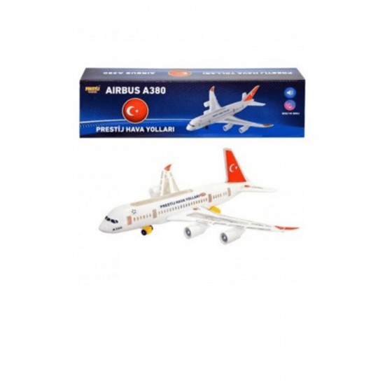 PRESTİJ FAB1505 A380 KUTULU IŞIKLI MÜZİKLİ UÇAK