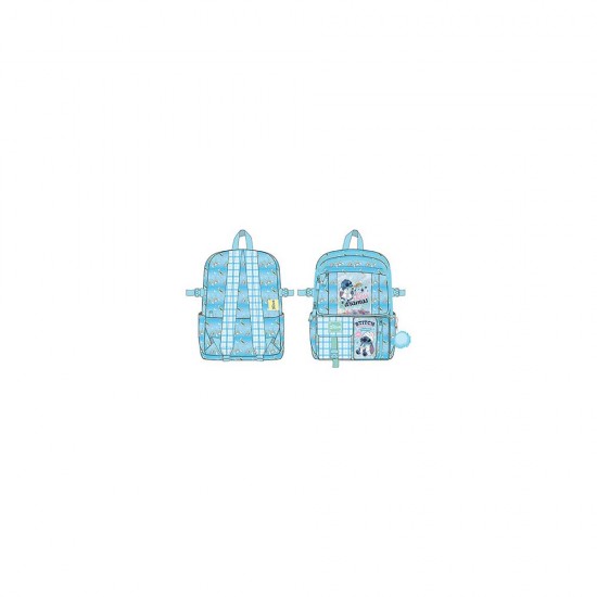 OTTONYA 000191-49300 DİSNEY STITCH İLKOKUL ÇANTASI CHARM-LX DRAMAS