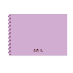 KESKİN 306210-99 RESİM DEFTERİ 17X25 SPİRALLİ PP KPK 20YP PASTEL