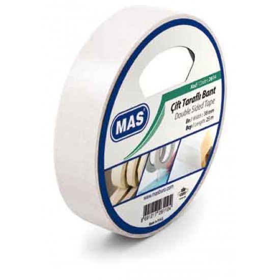 MAS 2614 ÇİFT TARAFLI BANT 38X25
