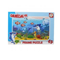 UTKU LAÇO LCFRM 001 FRAME PUZZLE 24PRÇ DENİZALTI TASLAMA