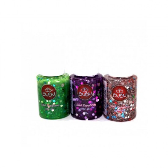 BU-BU SY0003 SİMLİ YAPIŞTIRICI 40GR 6RENK