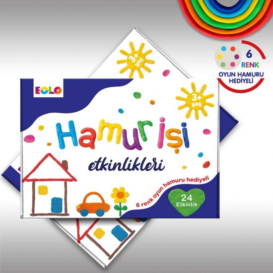 EOLO / HAMUR İŞİ (ETKİNLİKLERİ 3+YAŞ KUTU)
