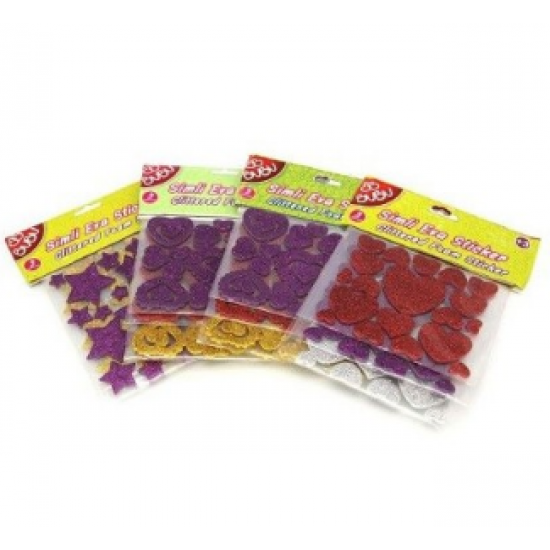 BU-BU 00086 EVA SİMLİ STİCKER 24LÜ 3 PARÇA