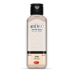 ARTDECO 070R-3703 AKRİLİK BOYA 140ML KREMA