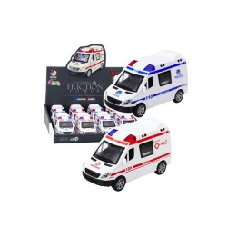 4İ 7737 AMBULANS-POLİS SÜRTMELİ SESLİ IŞIKLI ARABA