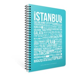 GIPTA 7335 İSTANBUL NOTES SPR SRT KPK DEF 17X24 80YP ÇİZGİLİ