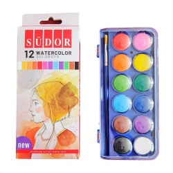 SÜDOR SC02 SULUBOYA 12 RENK