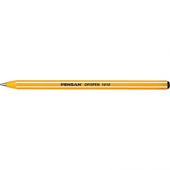 PENSAN 1010 TÜKENMEZ KALEM OFİSPEN 60LI SİYAH