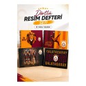 ME 50248 RESİM DEFTERİ GALATASARAY SPİRALLİ 17X24 15YP