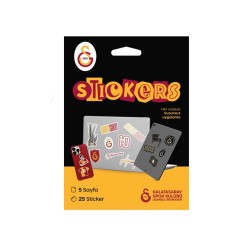PİOLENT GSST24003 GALATASARAY SİYAH STİCKER