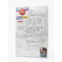BU-BU TU0027 25X35 DESENLİ TUVAL YETİŞKİN
