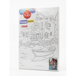 BU-BU TU0027 25X35 DESENLİ TUVAL YETİŞKİN